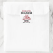 Barcelona Vierkante Sticker (Tas)