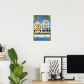 Barcelona Vintage Print (Thuiskantoor)