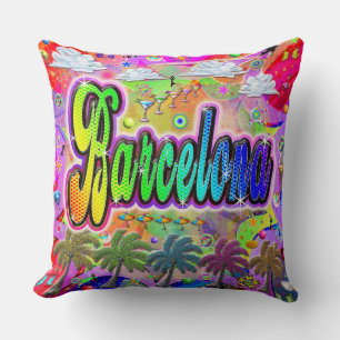 Barcelona Vista Express Kussen