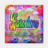 Barcelona Vista Express Magneet (Voorkant)