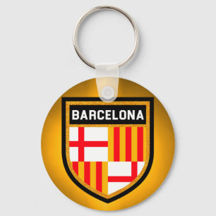 Barcelona-vlag Sleutelhanger