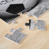 Barcelona's soccer fanatic dog. Barcelona, Spain Legpuzzel (Zijkant)