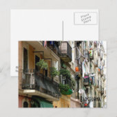 Barceloneta Briefkaart (Voorkant / Achterkant)