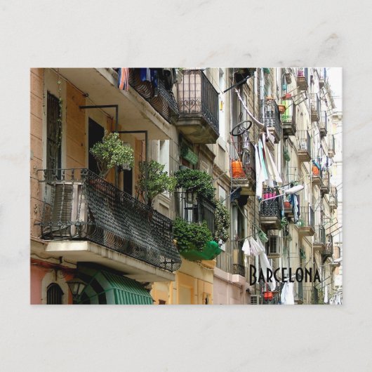 Barceloneta Briefkaart (Voorkant)