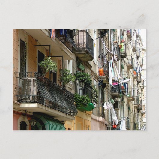 Barceloneta Briefkaart (Voorkant)