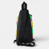 Barceloneta groene reistas over de schouder -groen sling bag (Achterkant)