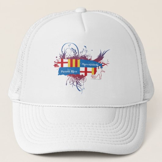 Barceloneta - Puerto Rico Trucker Pet (Voorkant)