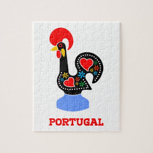 Barcelos Rooster Legpuzzel (Verticaal)