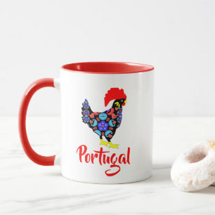 Barcelos Rooster Nationaal Emblem Mok