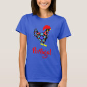 Barcelos Rooster Nationaal Emblem T-shirt (Voorkant)