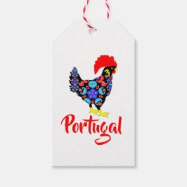 Barcelos Rooster Portugees Nationaal Embleem Cadeaulabel