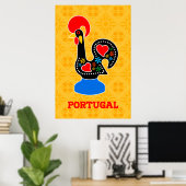 Barcelos Rooster Poster (Thuiskantoor)