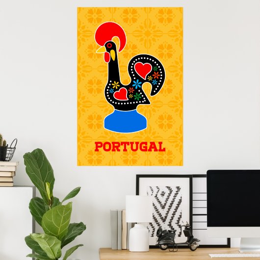 Barcelos Rooster Poster (Thuiskantoor)
