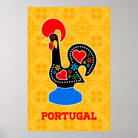 Barcelos Rooster Poster (Voorkant)