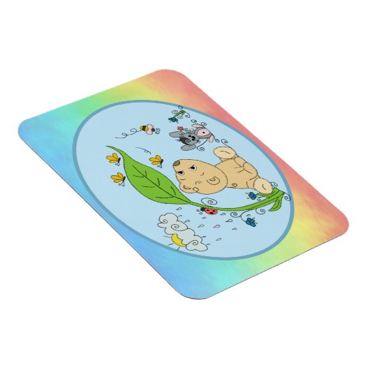 Bärchen im Regen Magneet (Rechterzijde)