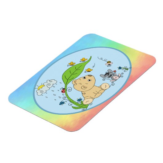 Bärchen im Regen Magneet (Linkerzijde)