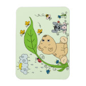 Bärchen im Regen Magneet (Verticaal)