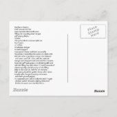 Barchetta Rustica Briefkaart (Achterkant)