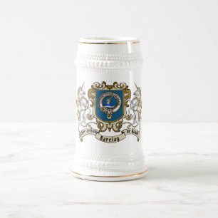 Barclay Clan Badge & Eenhoorn Bierpul