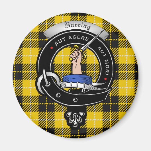 Barclay Clan Badge Magnets Magneet (Voorkant)