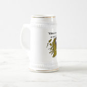 Barclay Clan Badge Stein Bierpul (Voorkant links)