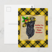 Barclay Clan Badge & Tartan Kerstmis Briefkaart (Voorkant / Achterkant)