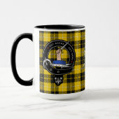 Barclay Clan Badge & Tartan Mok (Links)