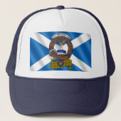 Barclay Clan Badge Trucker Hat Pet (Voorkant)