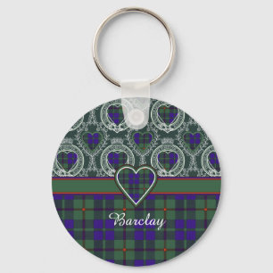 Barclay clan Pset Scottish tartan Sleutelhanger