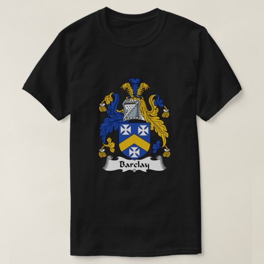 Barclay Coat of Arms  Barclay Family Crest Classic T-shirt (Design voorkant)