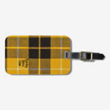 Barclay Dress Clan Tartan Met Monogram Naam