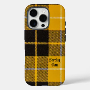 Barclay Dress Clan Tartan Met Monogramnaam iPhone 16 Pro Hoesje