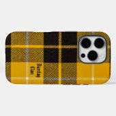 Barclay Dress Clan Tartan Met Monogramnaam Case-Mate iPhone Case (Achterkant (horizontaal))