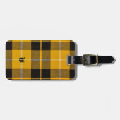 Barclay Dress Clan Tartan With Monogram Bagagelabel (Voorkant horizontaal)
