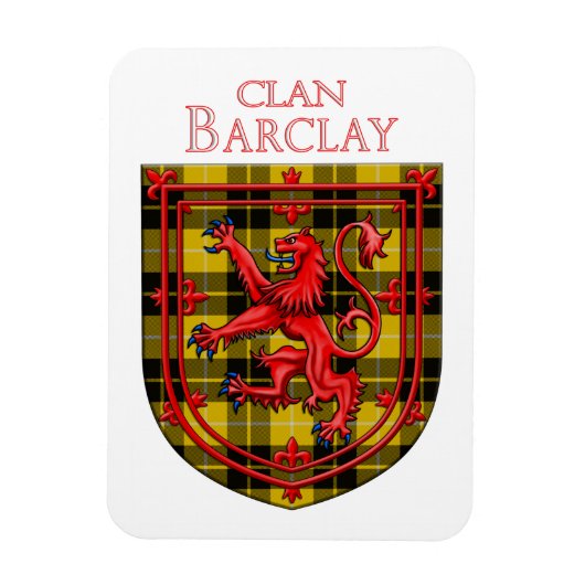 Barclay Dress Tartan Scottish Pset Magneet (Verticaal)