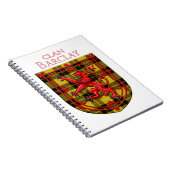 Barclay Dress Tartan Scottish Pset Notitieboek (Rechterzijde)