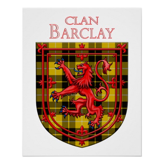 Barclay Dress Tartan Scottish Pset Perfect Poster (Voorkant)