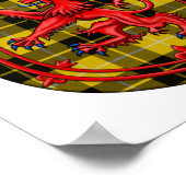 Barclay Dress Tartan Scottish Pset Poster (Hoek)