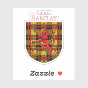Barclay Dress Tartan Scottish Pset Sticker