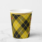 Barclay gepersonaliseerde Tartan Kerstmis Papieren Bekers (Rechts)