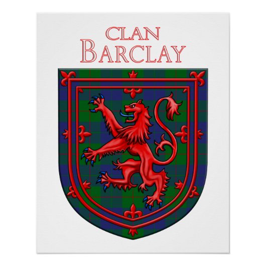 Barclay Hunting Tartan Scottish Plaid Perfect Poster (Voorkant)