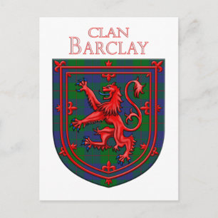 Barclay Hunting Tartan Scottish Pset Briefkaart