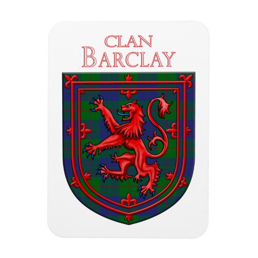 Barclay Hunting Tartan Scottish Pset Magneet (Verticaal)
