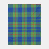 Barclay Jagen Oude Plaid Fleece Deken (Voorkant)