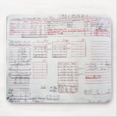 Barclay Perkins 1936 IBS RNS log Muismat (Voorkant)