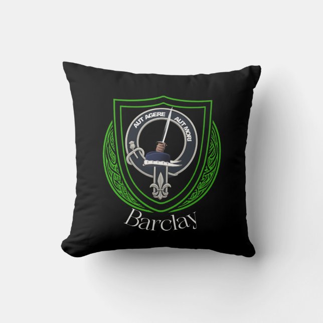 Barclay Schotse Clan Crest Kussen (Voorkant)