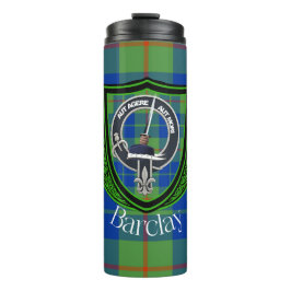 Barclay Schotse Clan Tartan & Wapen Thermosbeker