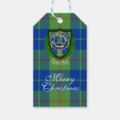 Barclay Scottish Clan Tartan & Crest Cadeaulabel (Voorkant)