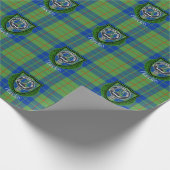 Barclay Scottish Clan Tartan & Crest Cadeaupapier (Hoek)