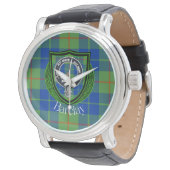 Barclay Scottish Clan Tartan & Crest Horloge (Gekanteld)